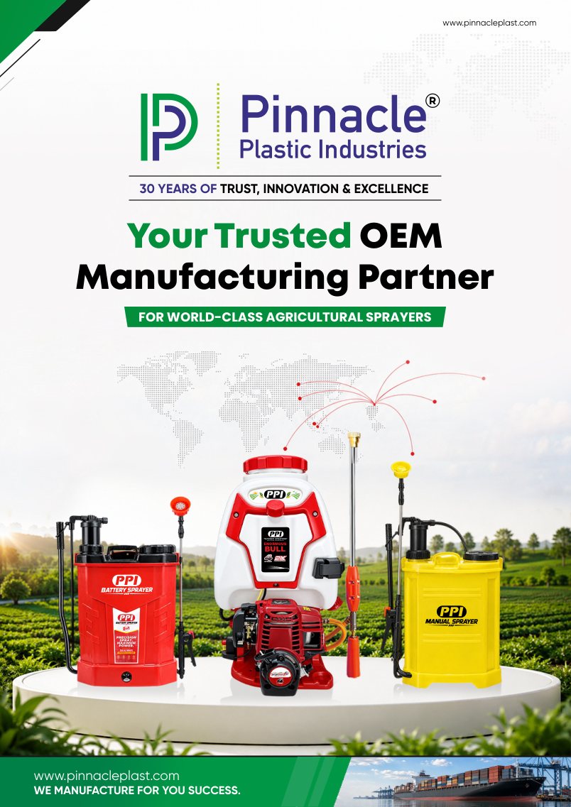 Pinnacle agricultural sprayers