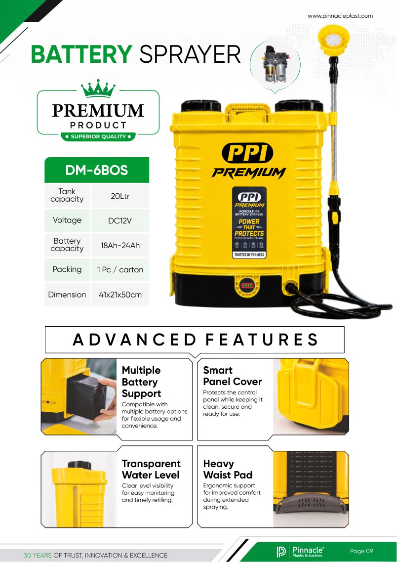 Premium Battery Sprayer